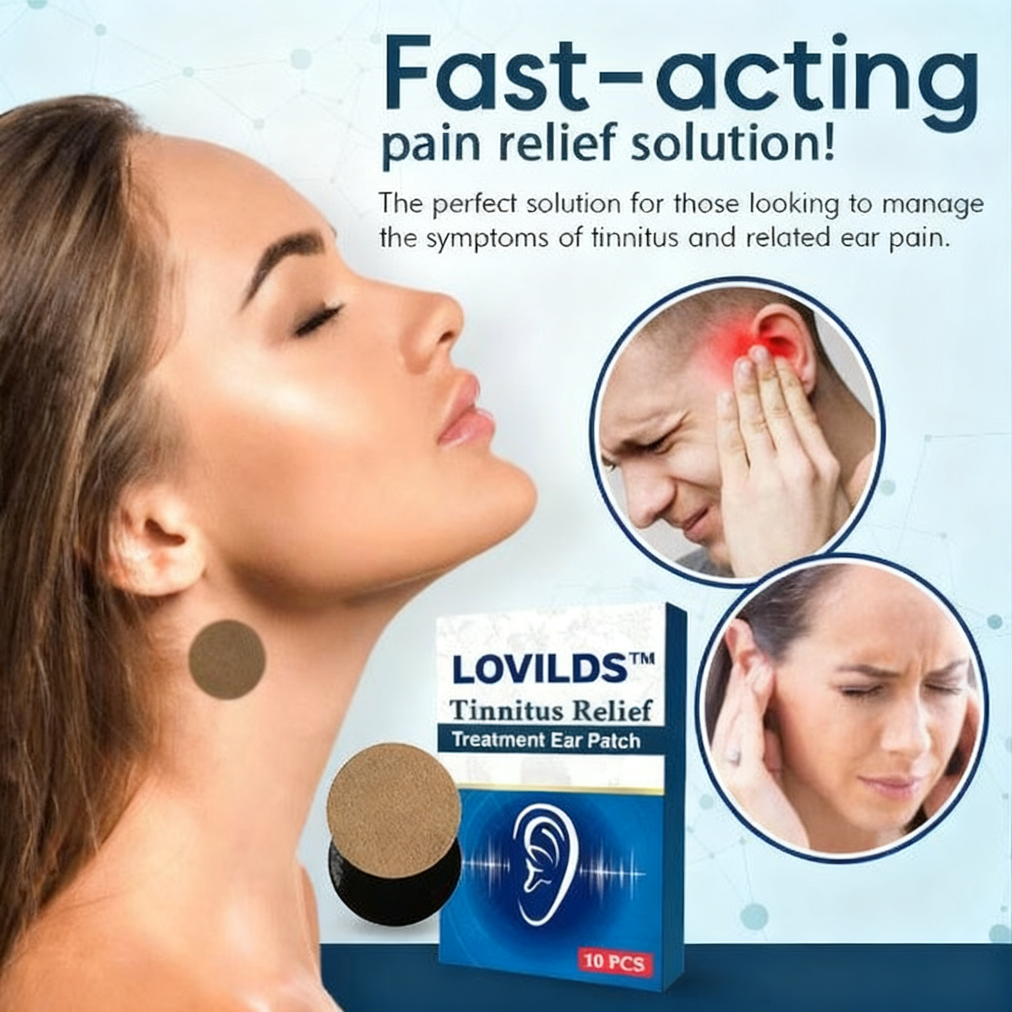 LOVILDS™ Tinnitus Relief Treatment Ear Patch