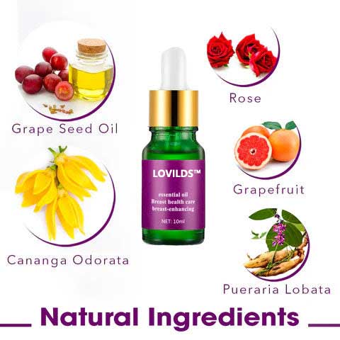 LOVILDS™ Bust Firming Natural Essence Oil (Limited Time Discount 🔥 Last Day)