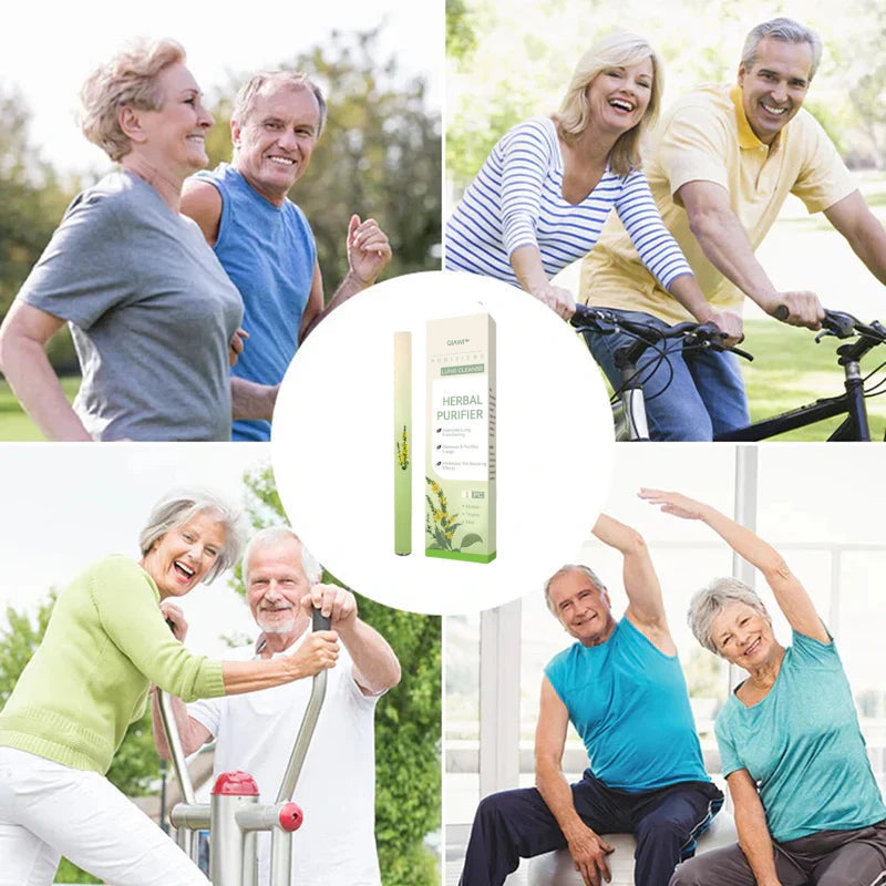 QIAWI™Mullein Relaxation Stick – Soothes Lungs, Detoxifies, Freshens Breath