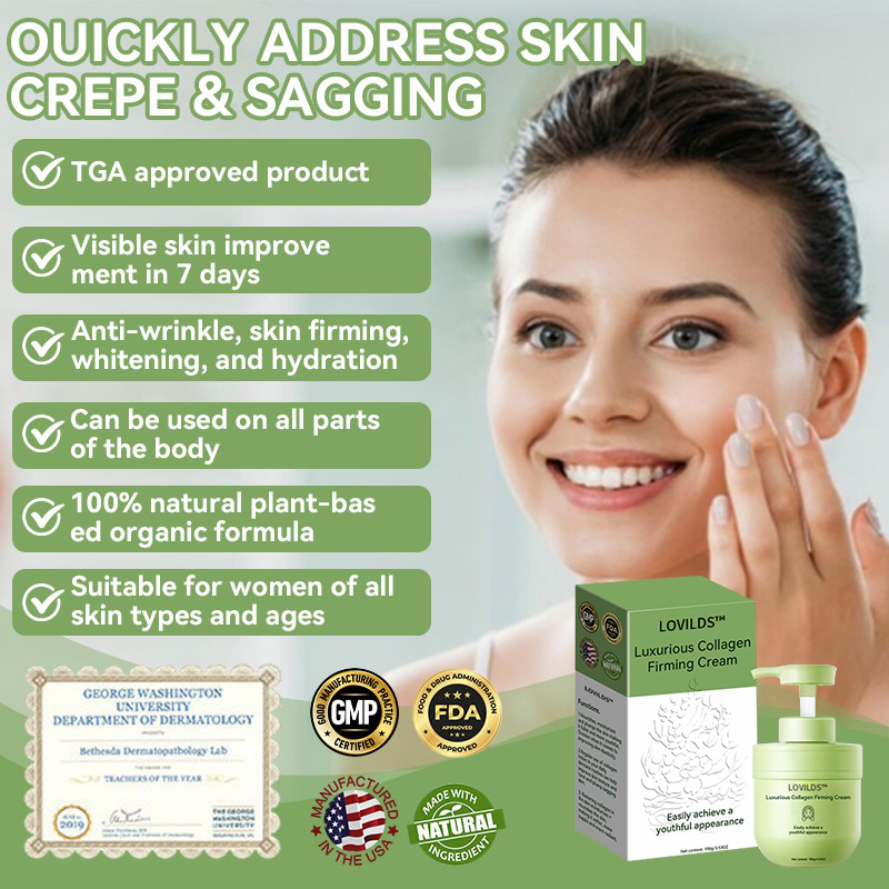 【 ✨Official Brand Store ✨】LOVILDS™ 𝐋𝐮𝐱𝐮𝐫𝐢𝐨𝐮𝐬 𝐂𝐨𝐥𝐥𝐚𝐠𝐞𝐧 𝐅𝐢𝐫𝐦𝐢𝐧𝐠 𝐂𝐫𝐞𝐚𝐦