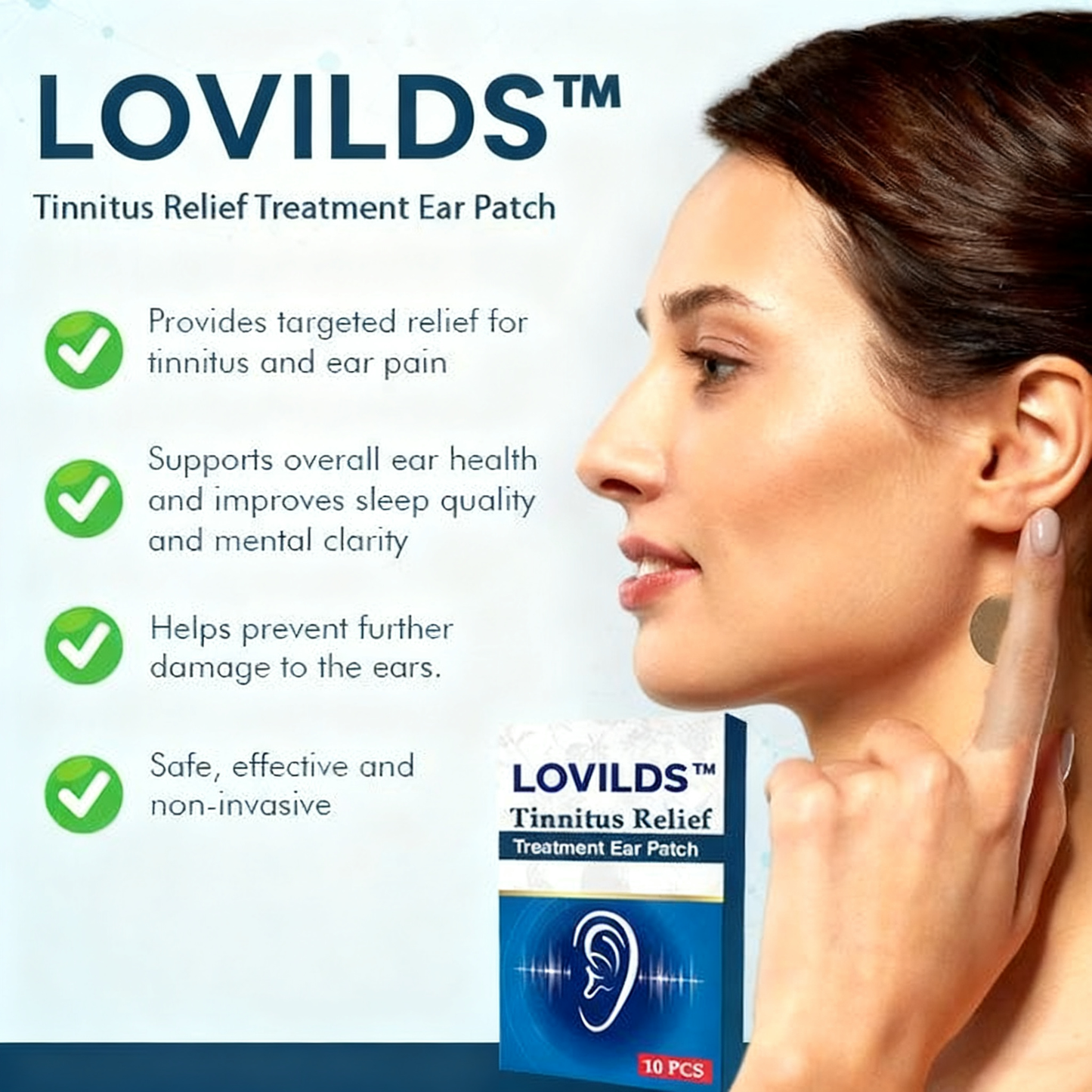 LOVILDS™  Tinnitus Relief Treatment Ear Patch