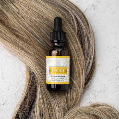 LOVILDS™ Natural Hair Growth Serum - 100% Pure Essential Oils