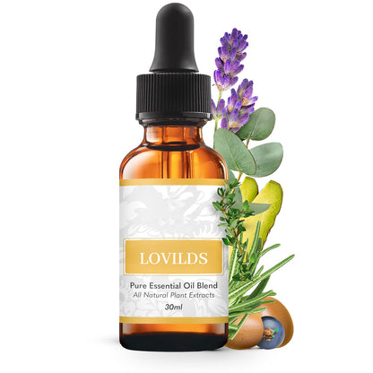 LOVILDS™ Natural Hair Growth Serum - 100% Pure Essential Oils