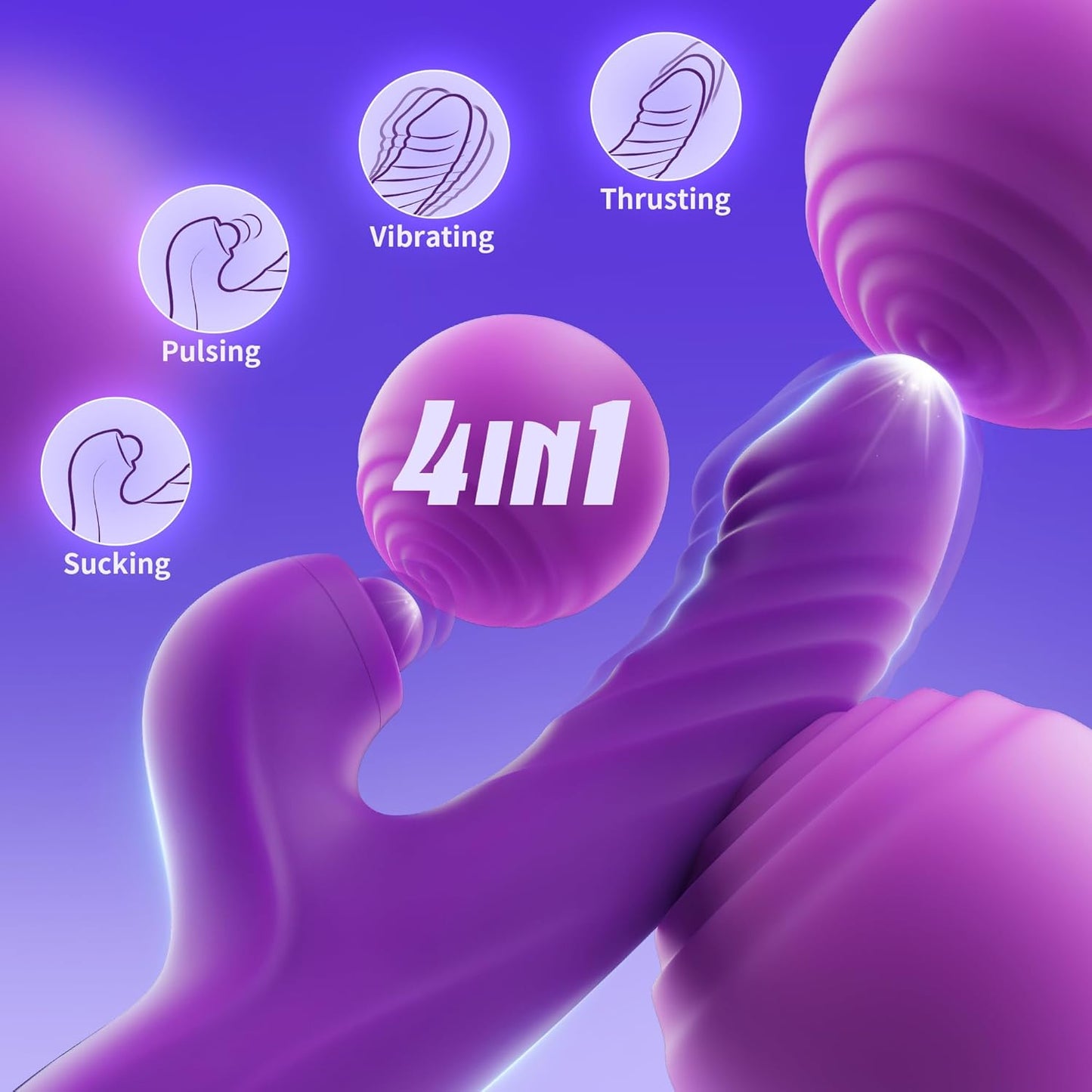 💥Remote control of love 💞 APP control 10 vibrations and 7 swing modes - G Spot Clitoral Vibrators