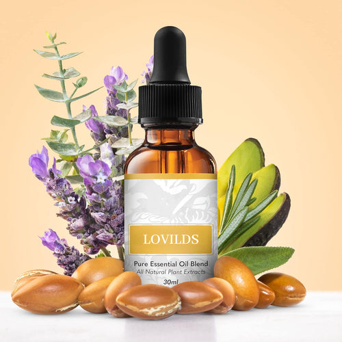 LOVILDS™ Natural Hair Growth Serum - 100% Pure Essential Oils