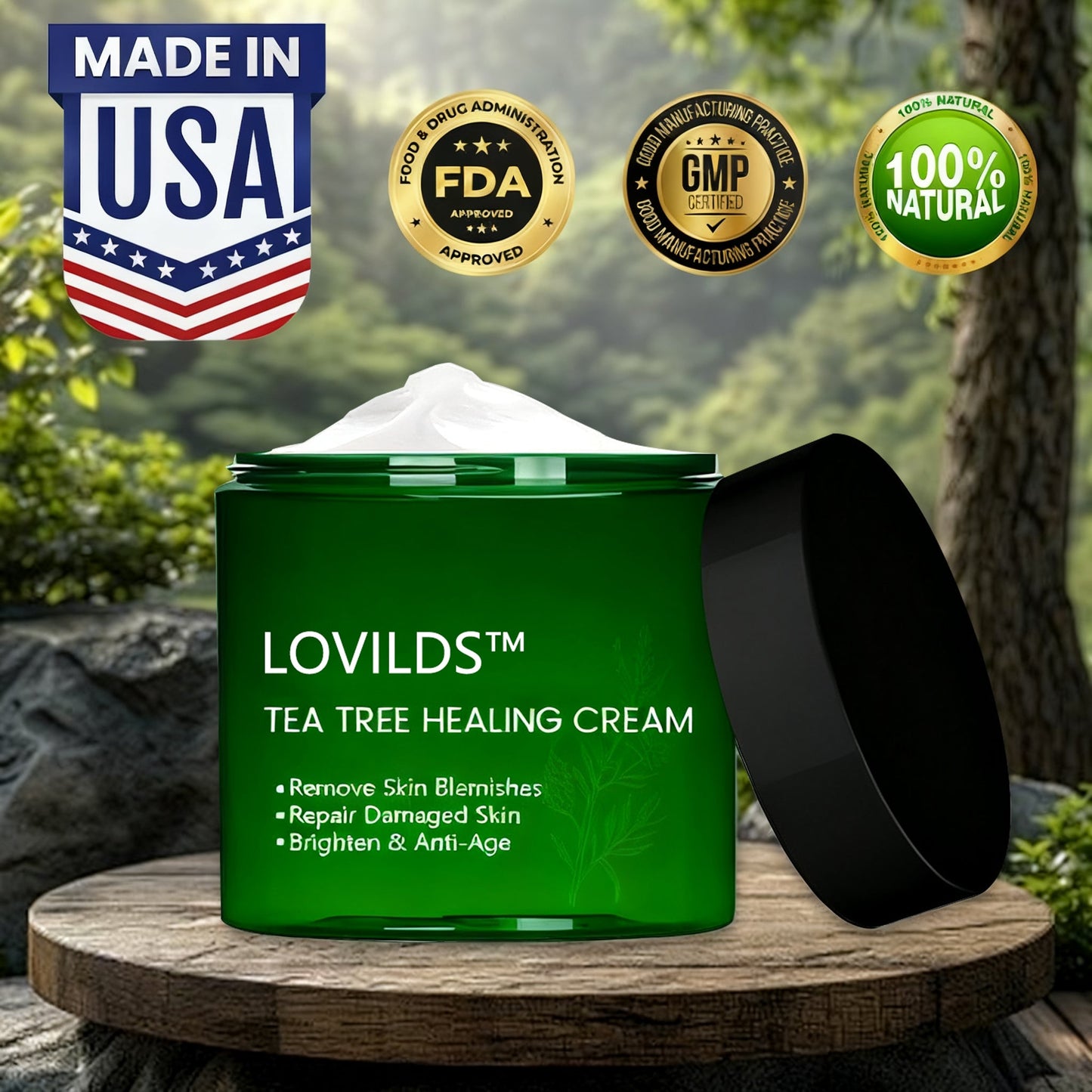 LOVILDS™  Tea Tree Healing Cream